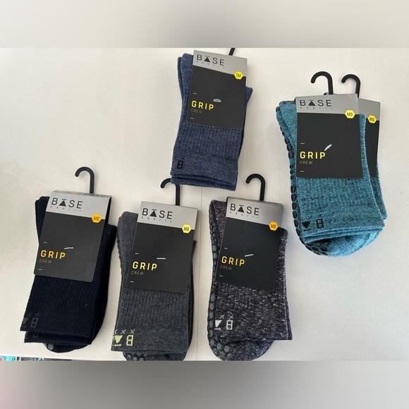 Women's Grip Socks - Brown and Purple - Picture 8 of 10